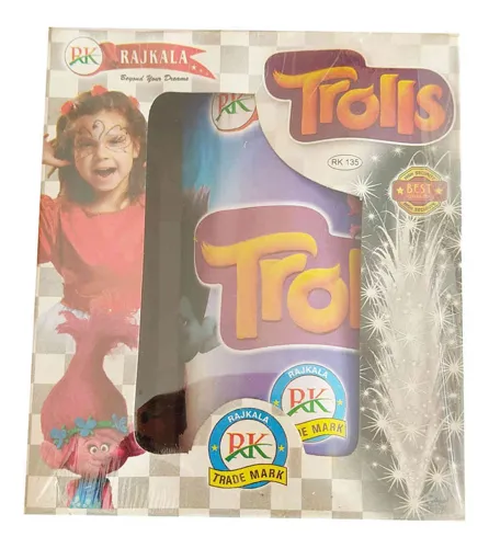 Trolls White & Crackling Function (p)