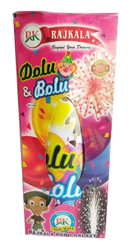 Dolu & Bolu White Fountain & Red 1 Shot in Sky