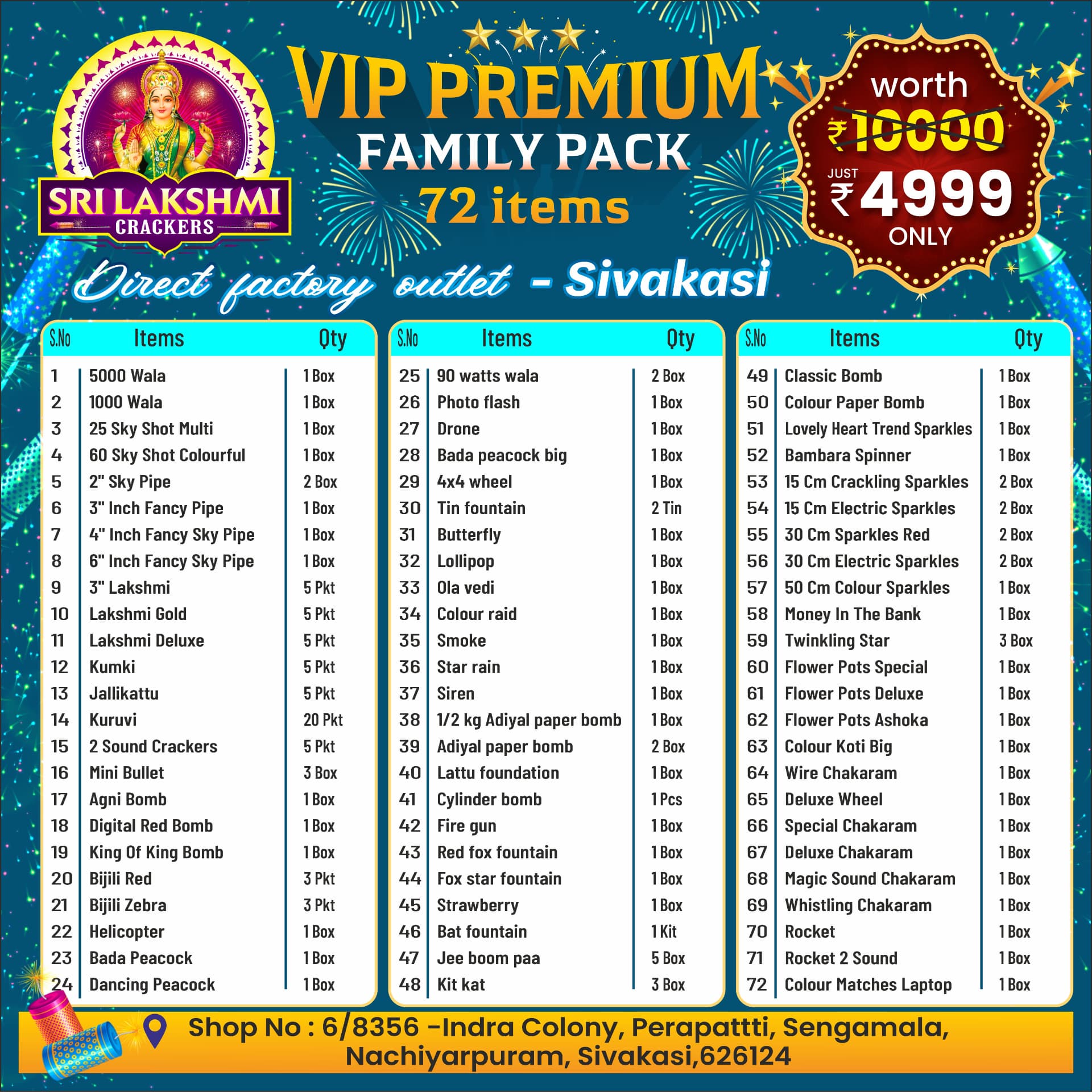 VIP Premium Pack – 72 Items photo